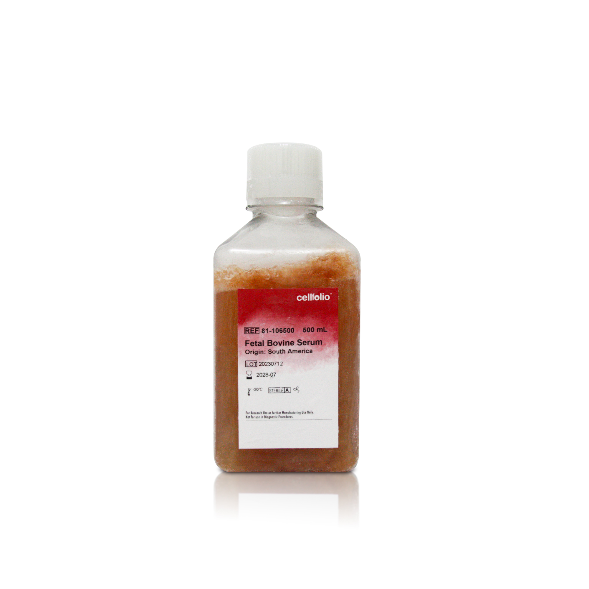 cellfolio乌拉圭胎牛血清FBS (Uruguay Origin)